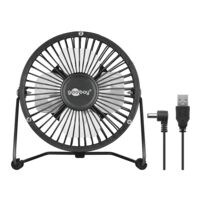 goobay USB-Ventilator voor het bureau �62060�, 4