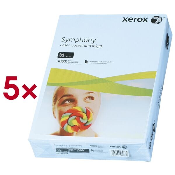 5 pakken gekleurd papier »Symphony«
