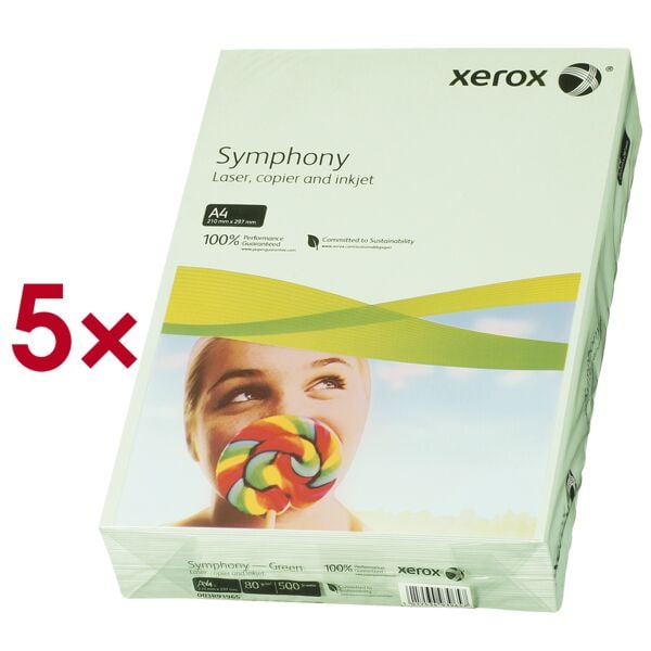 5 pakken gekleurd papier »Symphony«