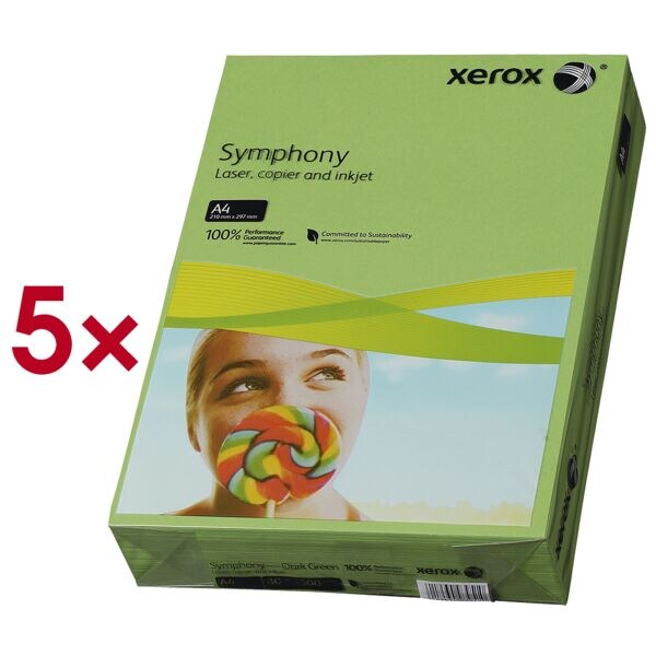 5 pakken gekleurd papier »Symphony«