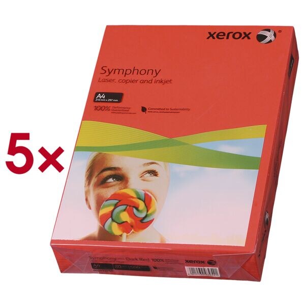 5 pakken gekleurd papier »Symphony«