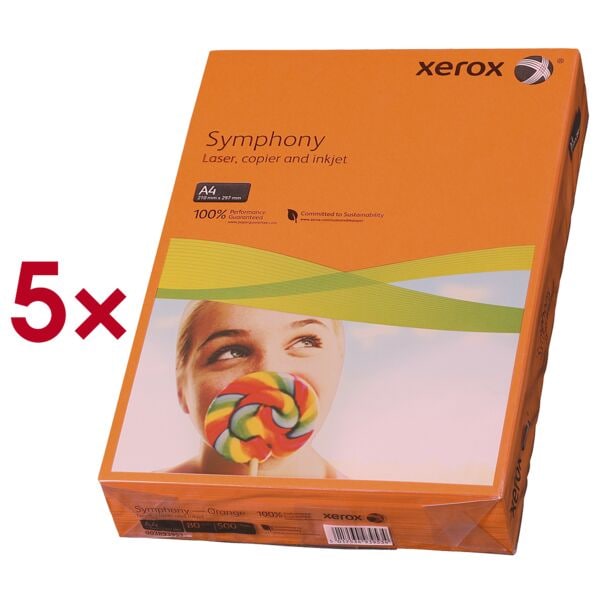 5 pakken gekleurd papier »Symphony«