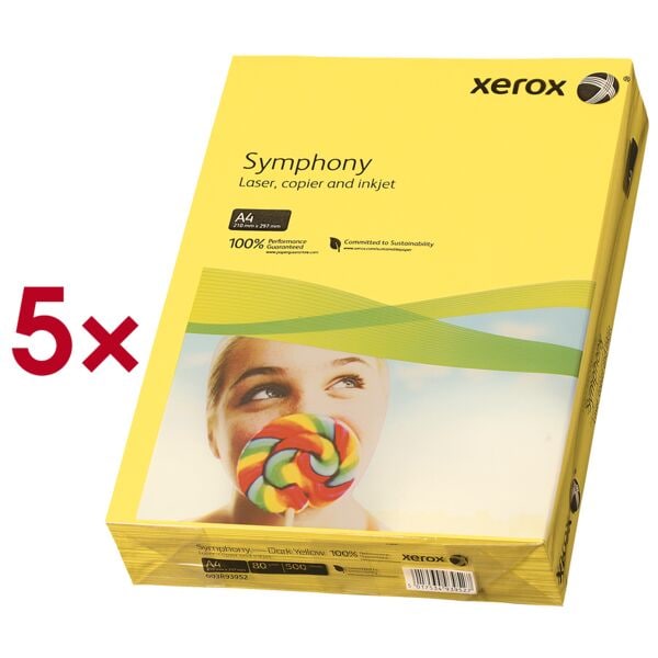 5 pakken gekleurd papier »Symphony«