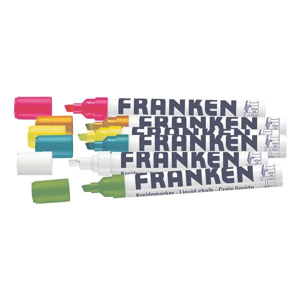 Pak met 6 krijtmarkers »ZKM97«