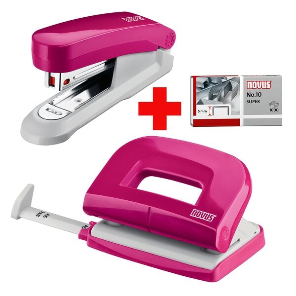 Perforator-nietmachine-bureauset »Evolution Twin Set fresh«