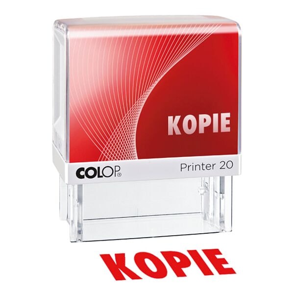 Tekststempel »Printer 20/L Kopie«