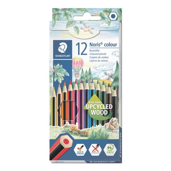 Pak met 12 kleurpotloden »Noris Color«