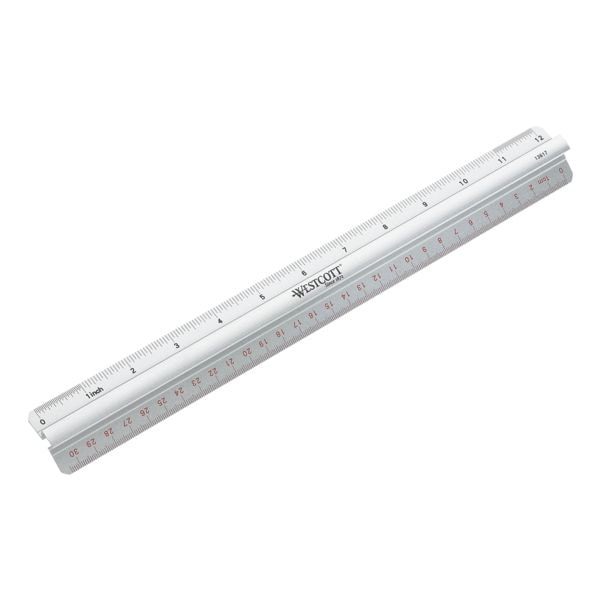 Aluminium liniaal 30 cm