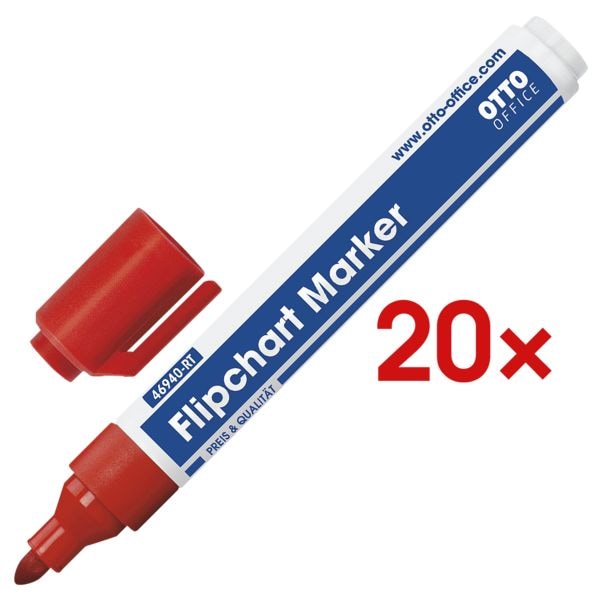 20x Flipchart Marker