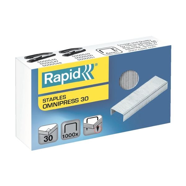 Nietjes »Omnipress 30« 1000 stuks