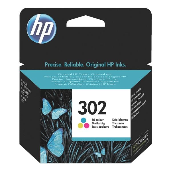 Printkop »F6U65AE« HP 302 3-kleurig