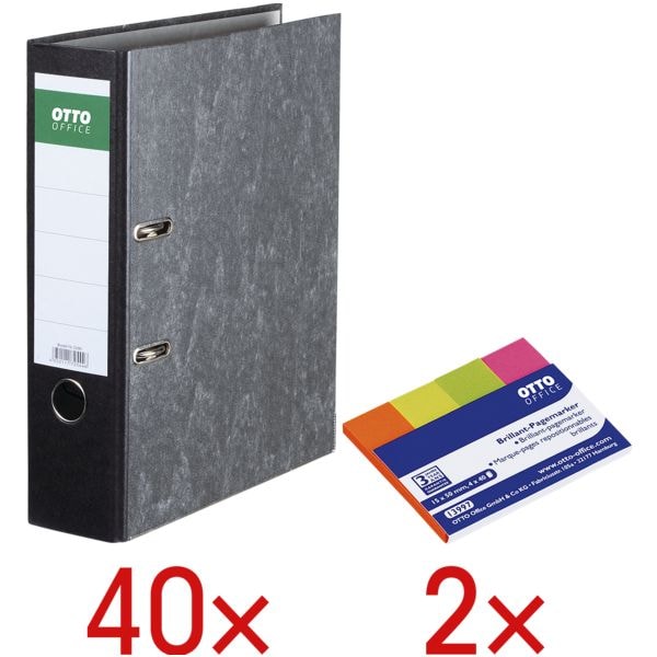 40x Ordner »Classic« incl. 2x indexstroken