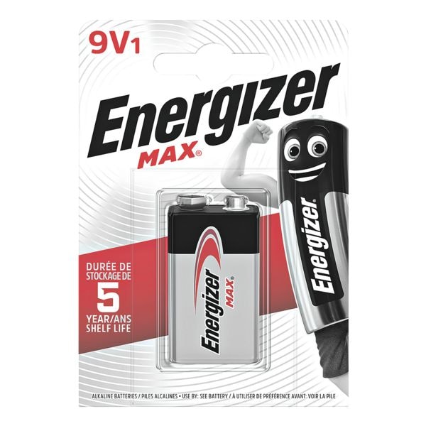 Batterij »Max Alkaline« 9V / E-Blok