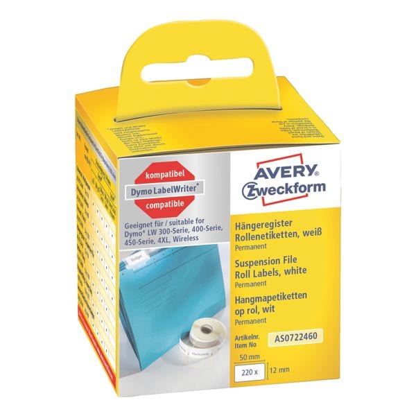Etiketten op rol »AS0722460«