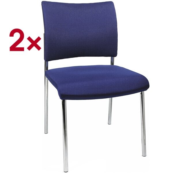Set van 2 stapelstoelen »Visit 10« zonder armleuningen