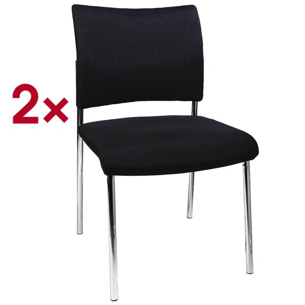 Set van 2 stapelstoelen »Visit 10« zonder armleuningen