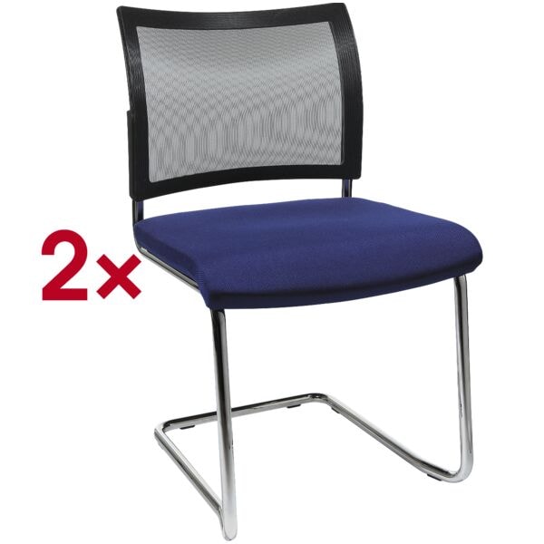 Set van 2 stapelstoelen »Visit 20« zonder armleuningen