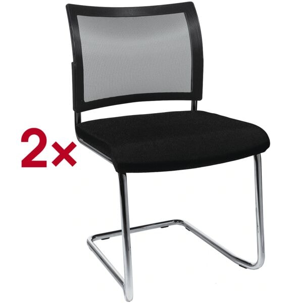 Set van 2 stapelstoelen »Visit 20« zonder armleuningen