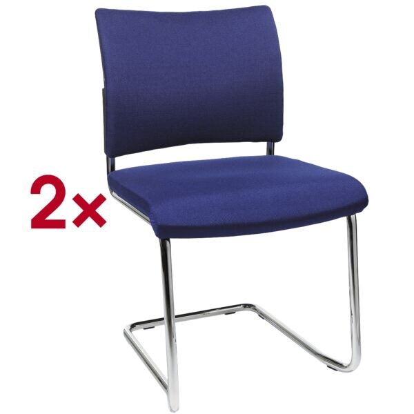 Set van 2 stapelstoelen »Visit 20« zonder armleuningen