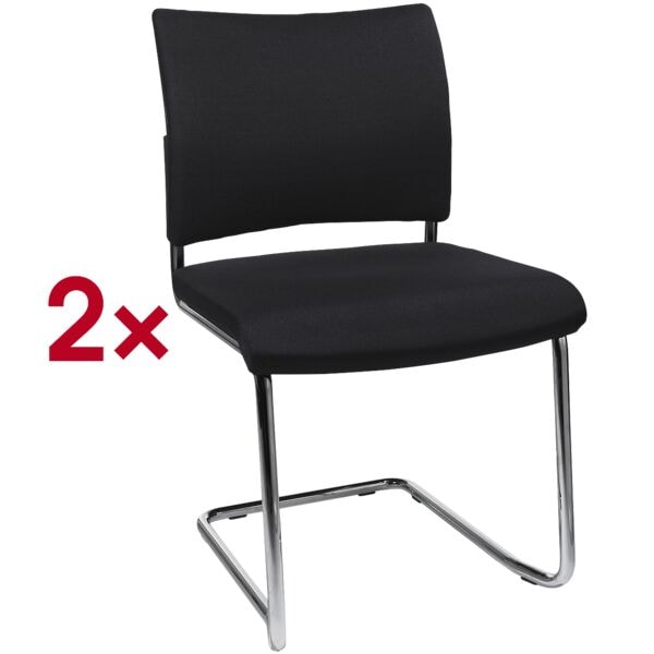 Set van 2 stapelstoelen »Visit 20« zonder armleuningen