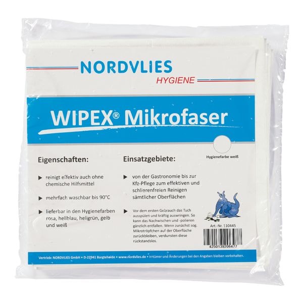 Microvezeldoek 40 x 38 cm in hygiëne kleur