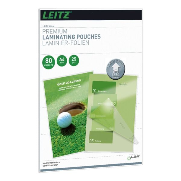 Lamineerhoesjes iLAM Pouch A4 25 stuks 80 mic