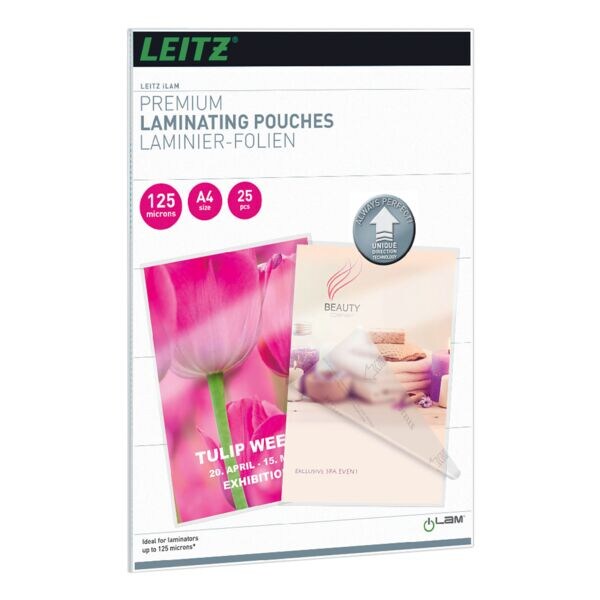 Lamineerhoesjes iLAM Pouch A4 25 stuks 125 mic