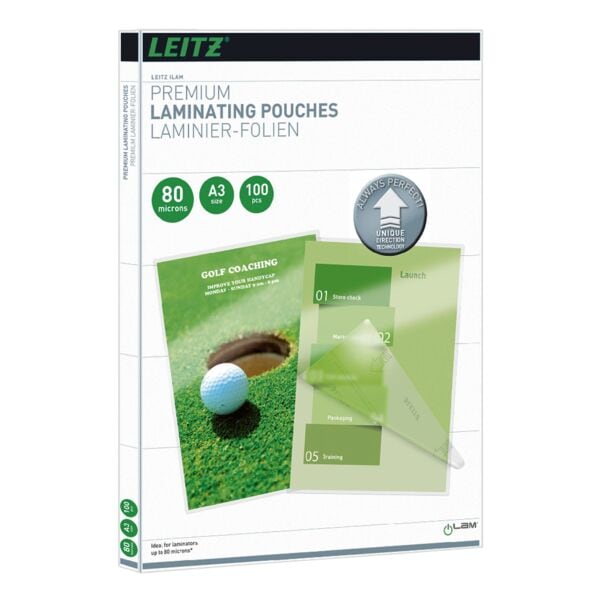 Lamineerfolies iLAM Pouch A3 100 stuks 80 mic