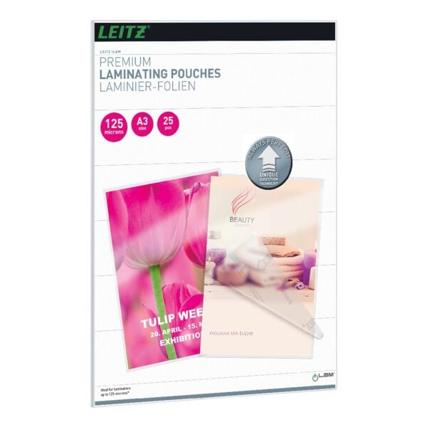 Lamineerhoesjes iLAM Pouch A3 25 stuks 125 mic