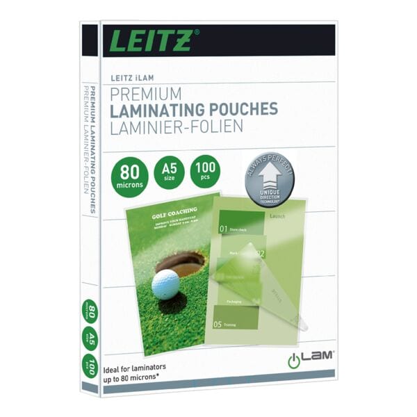 Lamineerfolies iLAM Pouch A5 100 stuks 80 mic