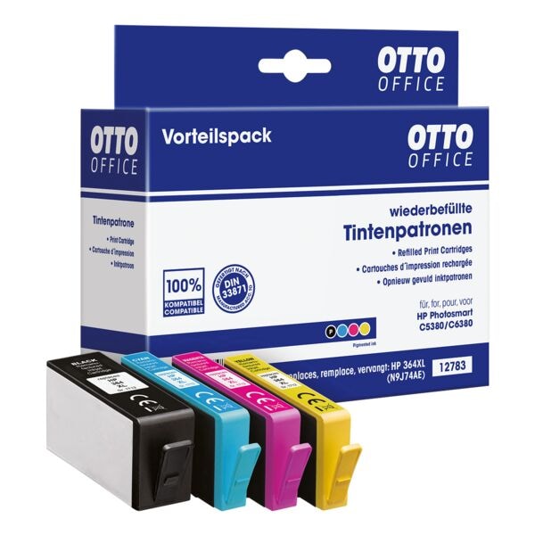 Set inktpatronen vervangt HP »SM596EE« Nr. 364XL