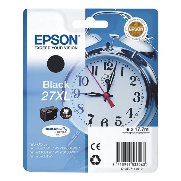 Inktpatroon XL »T2711« Nr. 27XL