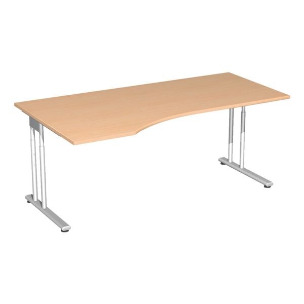PC- werktafel »Lissabon« 180 cm links breder
