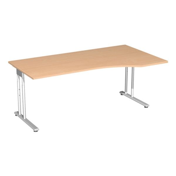 PC- werktafel »Lissabon« 180 cm rechts breder