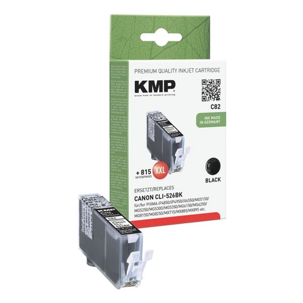 Inktpatroon vervangt Canon »CLI-526Bk«