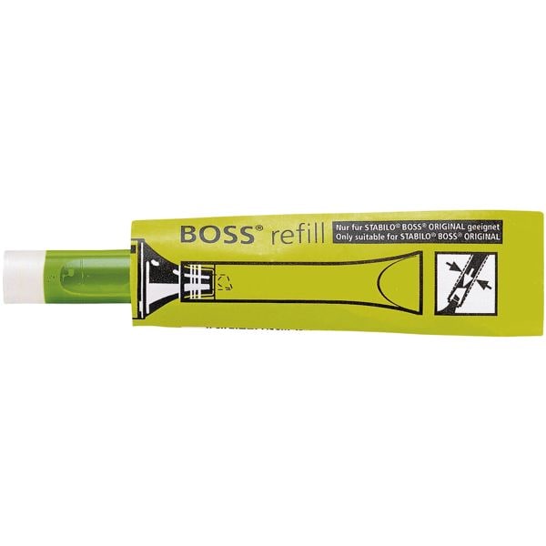 Navulsysteem voor markeerstift »BOSS&reg; refill«
