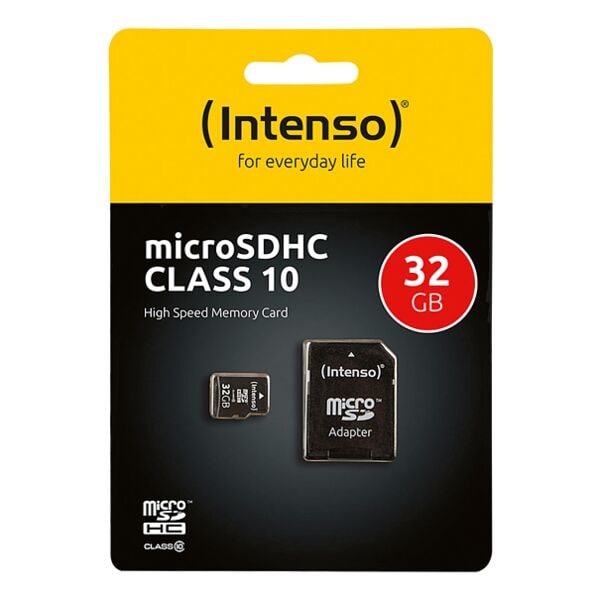 Micro SDHC-geheugenkaart »Intenso Class10 32GB«