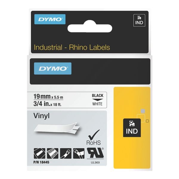 Topprestatie labeltape 19 mm x 5,5 m
