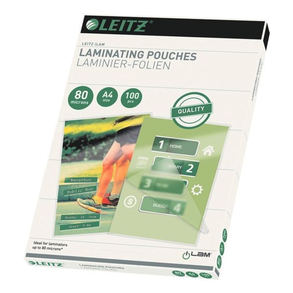 Lamineerfolies A4 100 stuks 80 mic »glanzend«