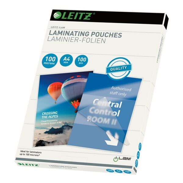 Lamineerfolies A4 100 stuks 100 micron