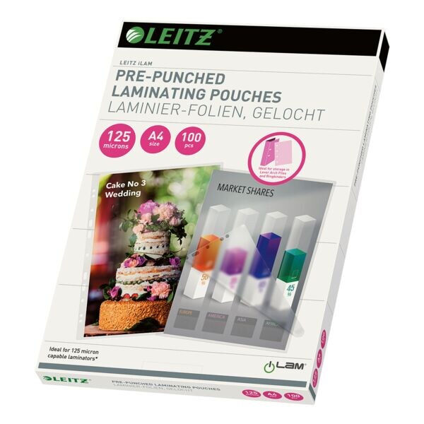 Lamineerfolies A4 100 stuks 125 mic »klasseerbaar«