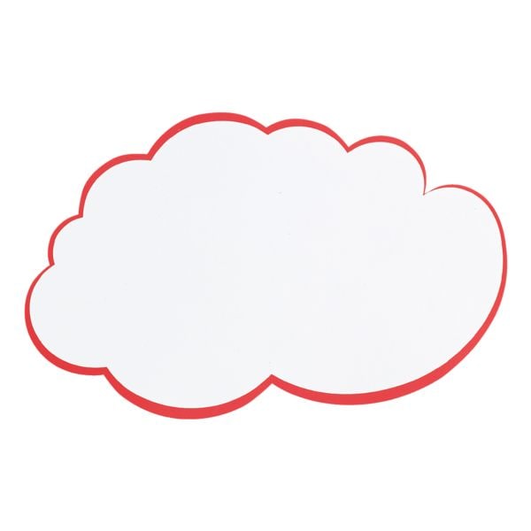 Presentatiekaarten »wolk groot UMZ WG« 37x62 cm