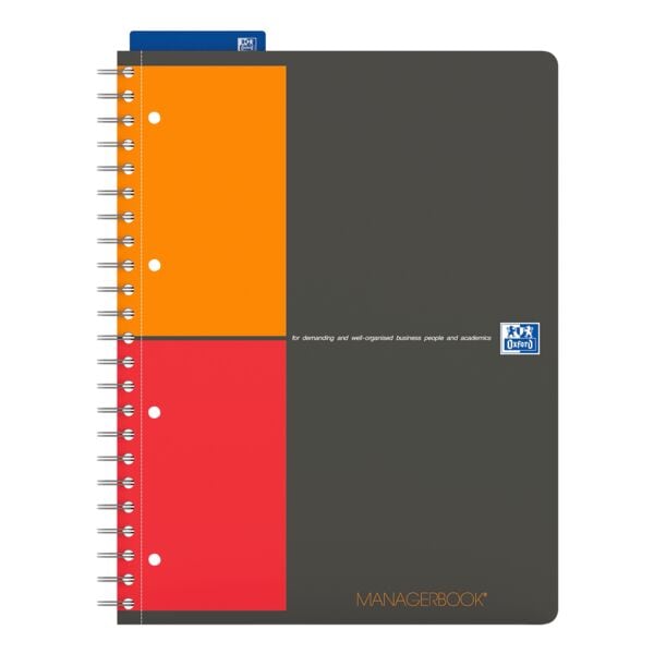 Internationaal collegeblok »Managerbook« A4 gelineerd, premium papier