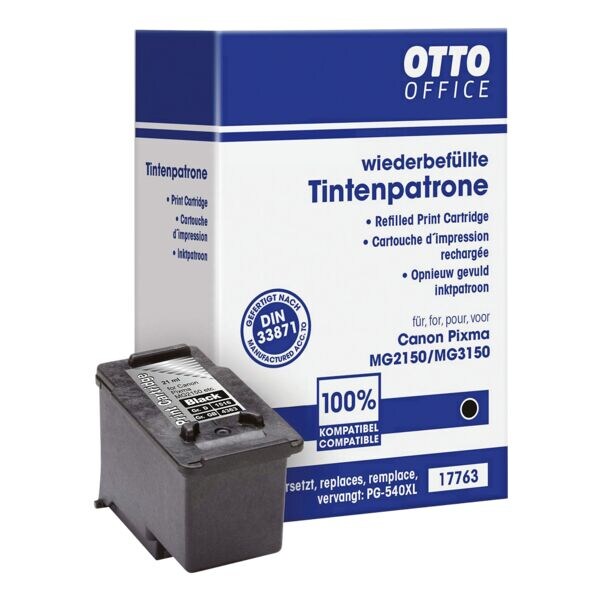Inktpatroon vervangt Canon »PG-540XL«