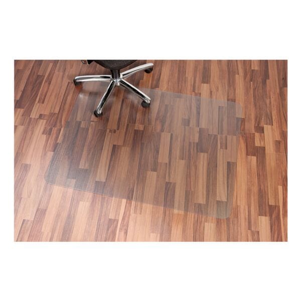 Bureaustoelmat 120x130 cm, rechthoek, voor harde vloeren