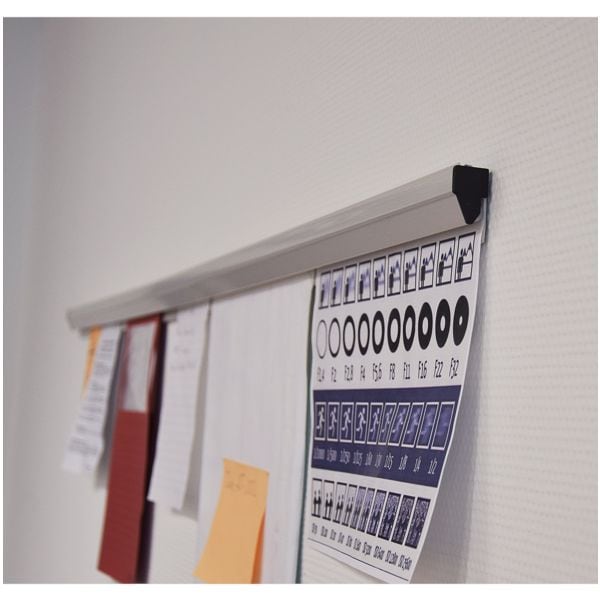 Papier klemrail »PKS100« 100 cm