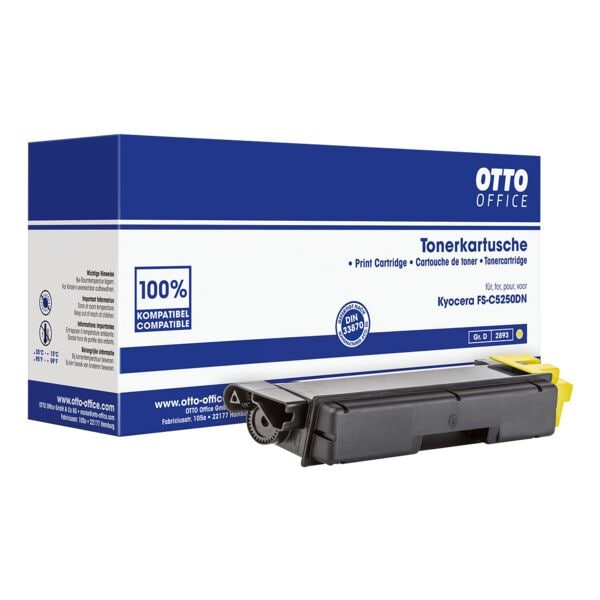 Toner vervangt Kyocera »TK-590Y«