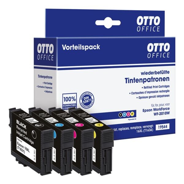 Inktpatronenset vervangt Epson »T1636XL«