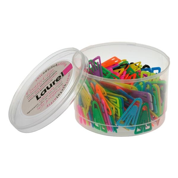 Pak met 200 plastic clips