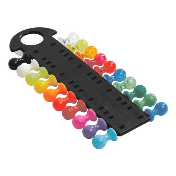 Verdeler met prikbordprikkers »Fresh Colour«